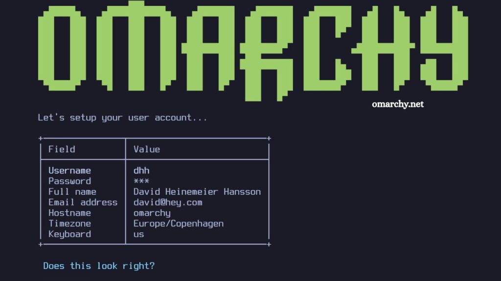 Omarchy System